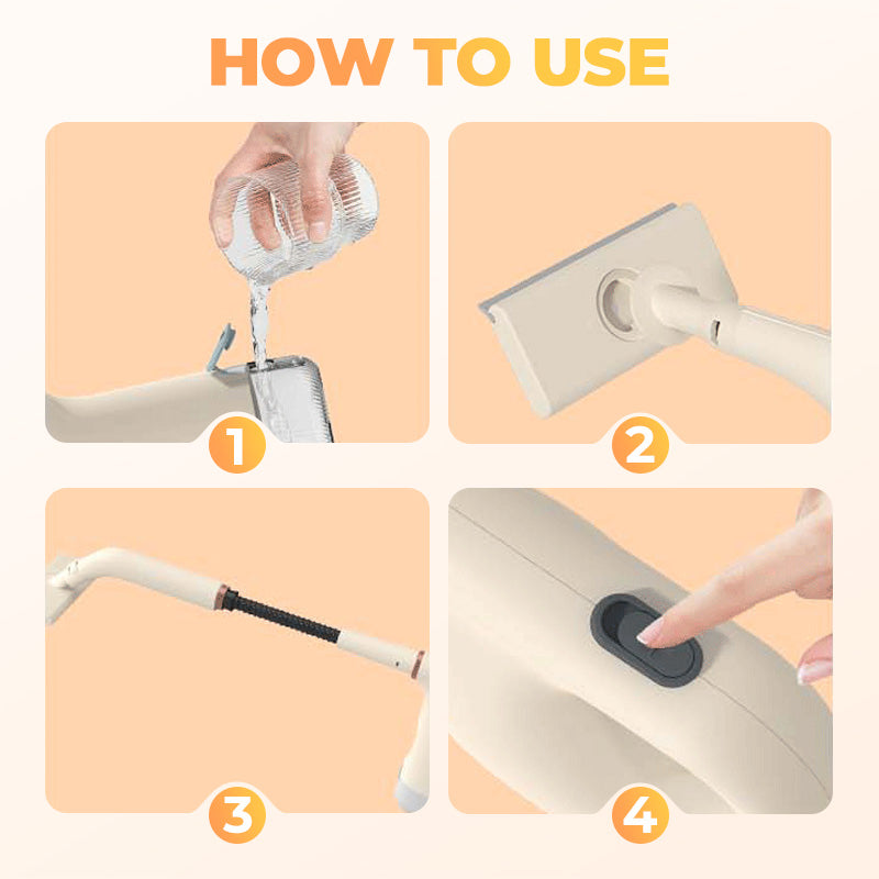 Steam Cleaner: Ready in 70s No Chemicals