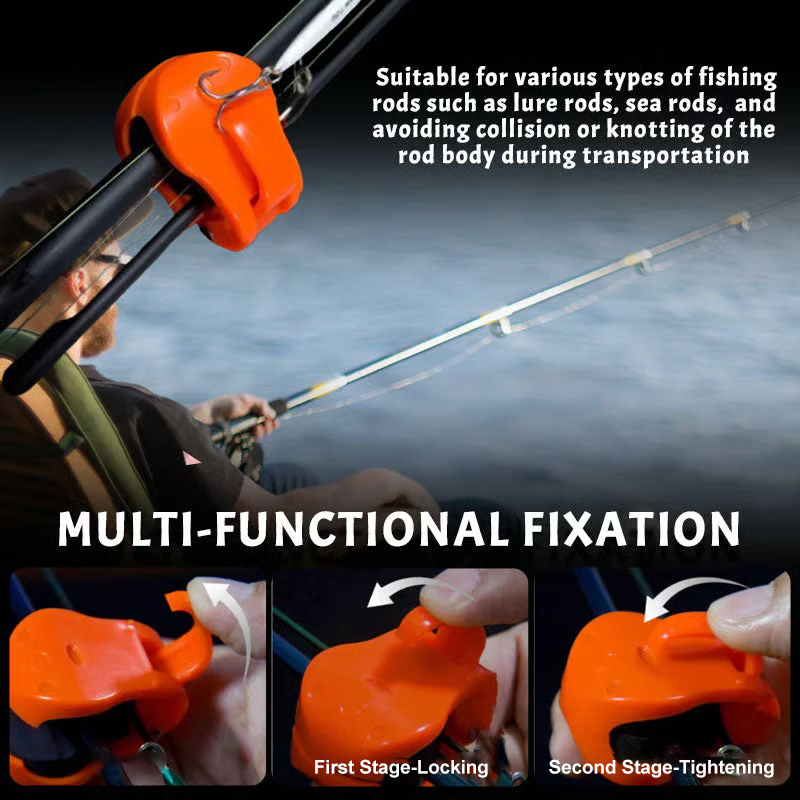 Portable fishing rod holder