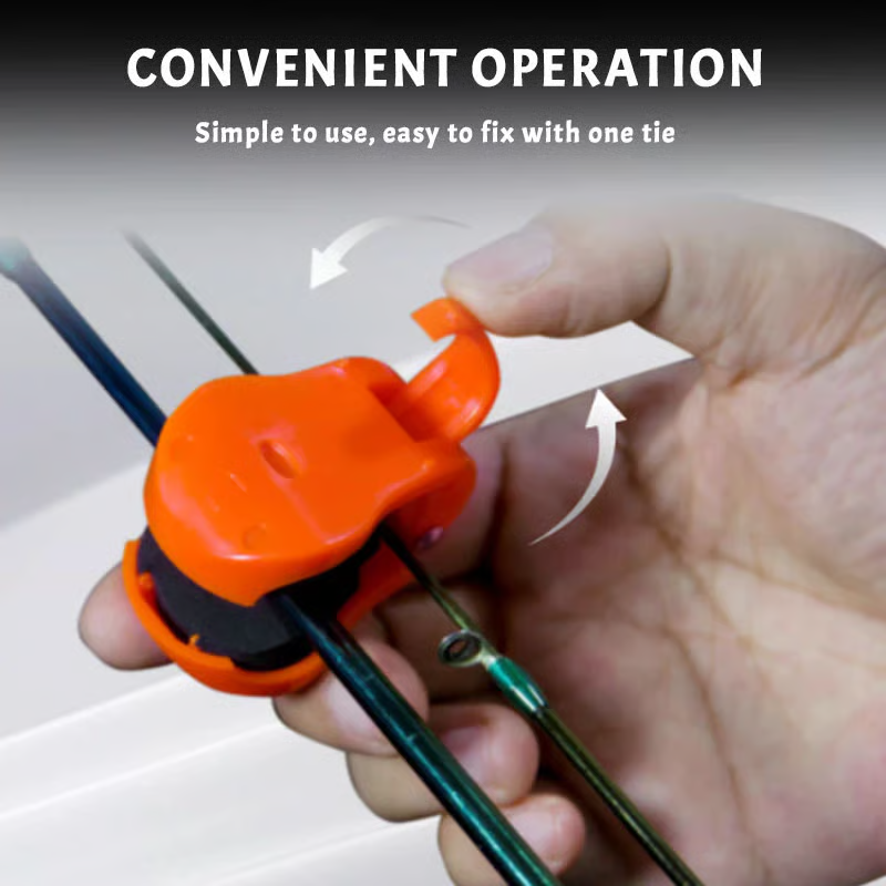 Portable fishing rod holder