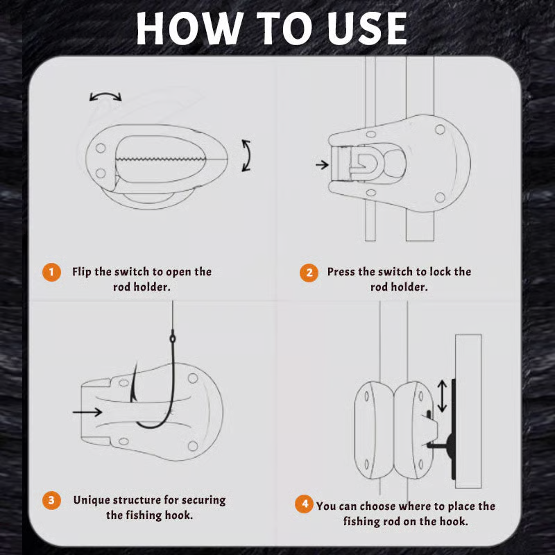 Portable fishing rod holder