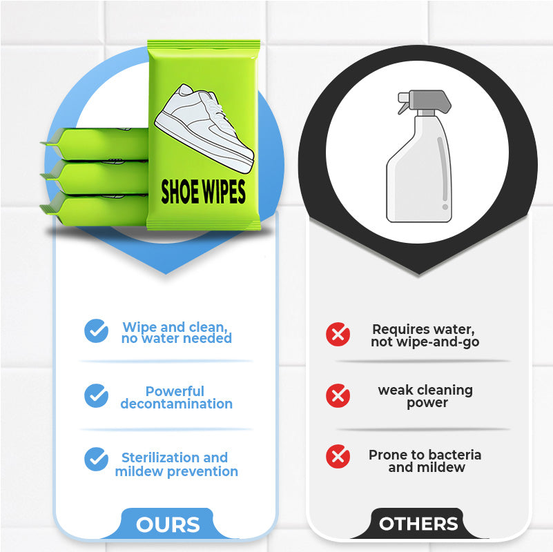 Quick Shoe Cleaner Wipes