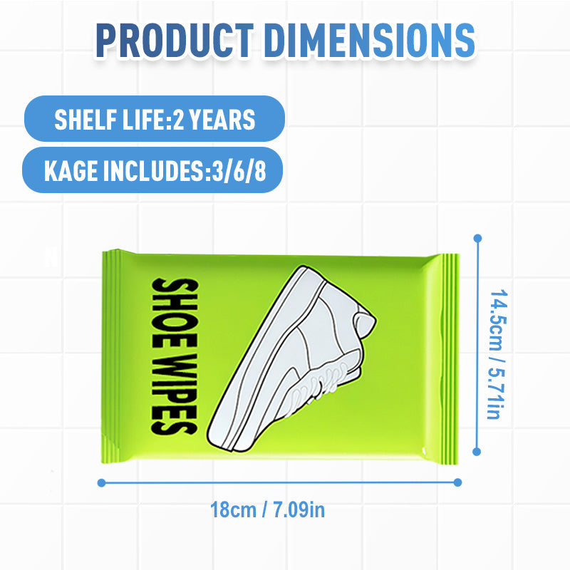 Quick Shoe Cleaner Wipes
