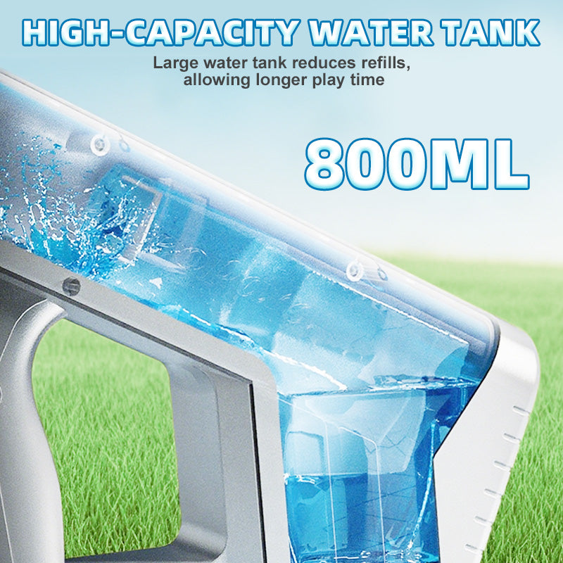 High-performance water blower with automatic suction system