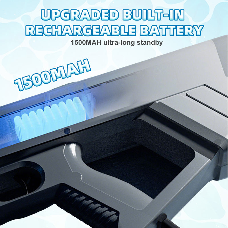 High-performance water blower with automatic suction system