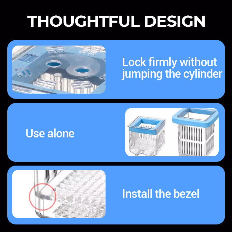 Clair Half-price 4-layer Acrylic Aquarium Hatchery Breeding Box System to Safely Raise Your Fry