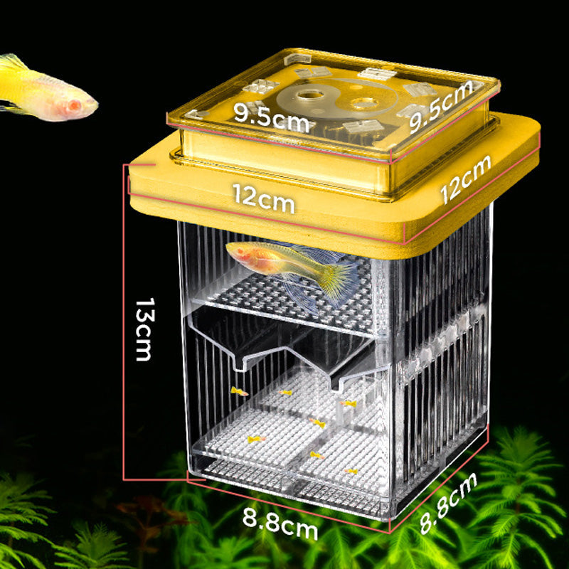 Clair Half-price 4-layer Acrylic Aquarium Hatchery Breeding Box System to Safely Raise Your Fry