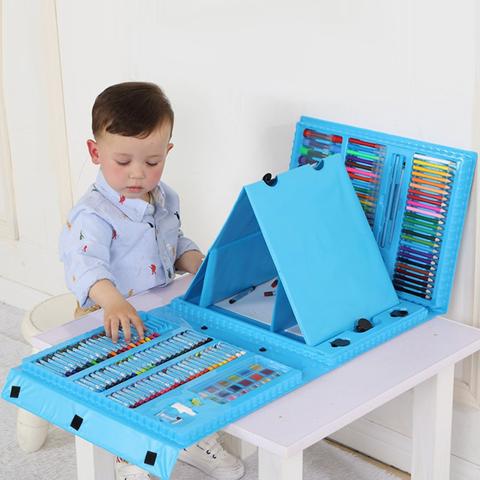 Coffret d'art créatif de luxe 6 en 1, cadeau idéal pour les enfants : chaque enfant est un artiste.