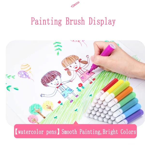 Coffret d'art créatif de luxe 6 en 1, cadeau idéal pour les enfants : chaque enfant est un artiste.