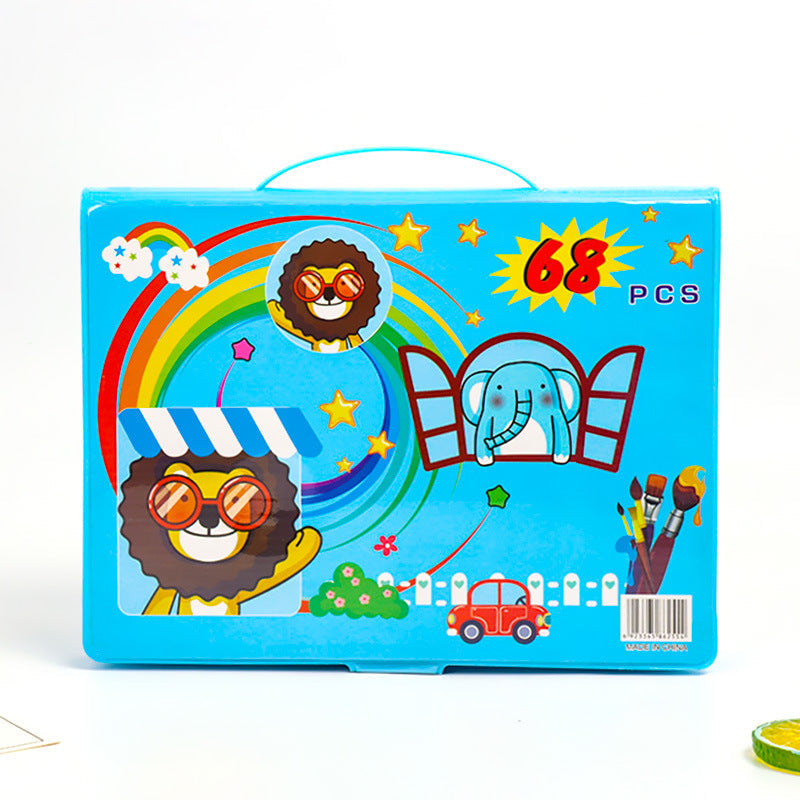 Coffret d'art créatif de luxe 6 en 1, cadeau idéal pour les enfants : chaque enfant est un artiste.