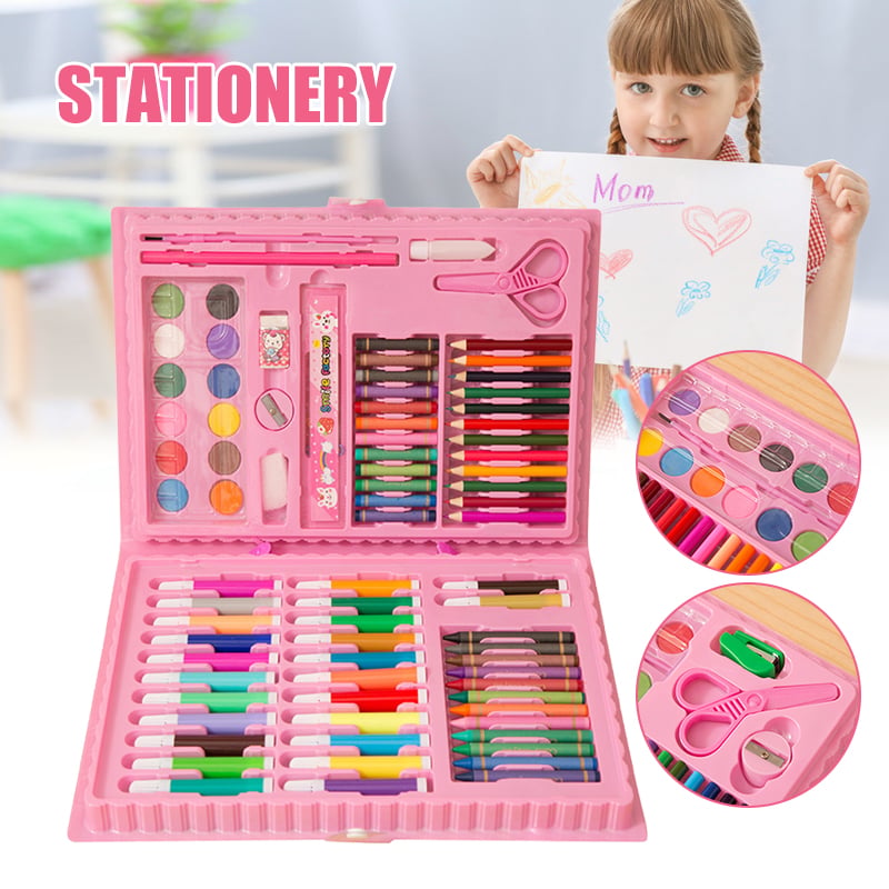 Coffret d'art créatif de luxe 6 en 1, cadeau idéal pour les enfants : chaque enfant est un artiste.