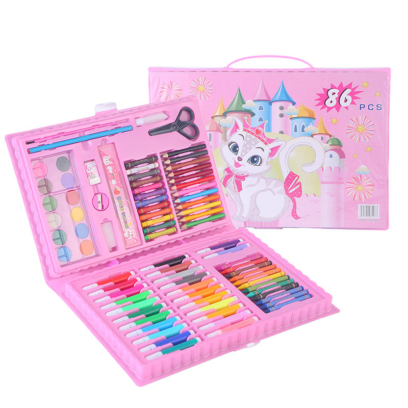 Coffret d'art créatif de luxe 6 en 1, cadeau idéal pour les enfants : chaque enfant est un artiste.