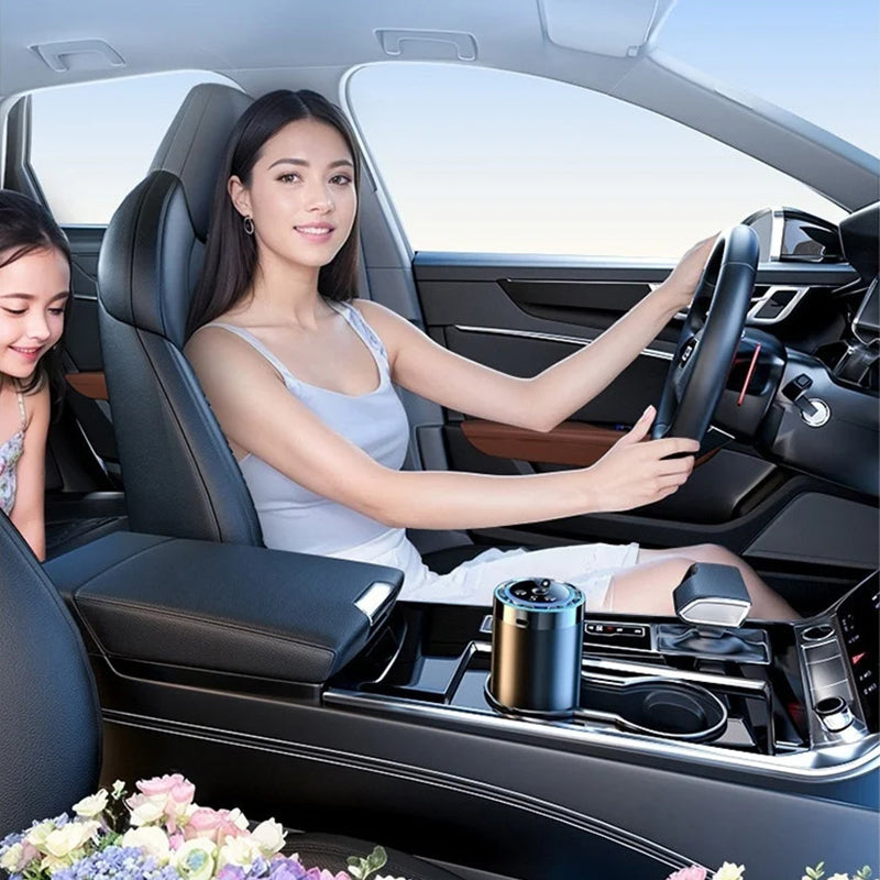 Diffuseur intelligent pour voiture avec modes lumière et vaporisation