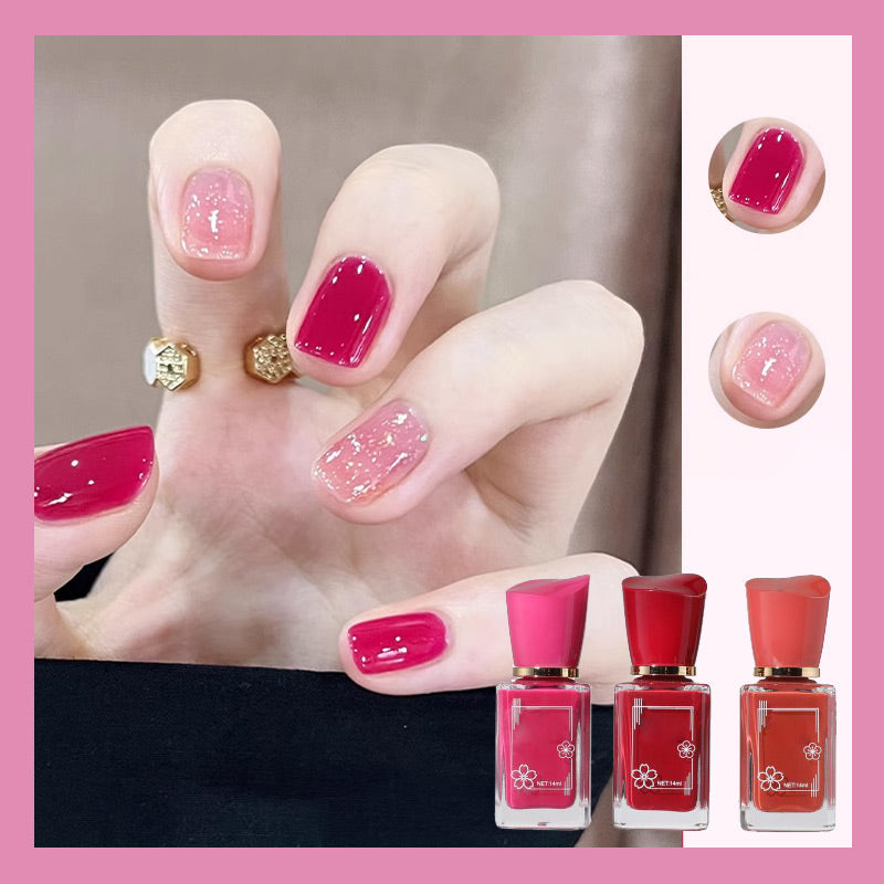 6 color options Gel nail polish | Quick drying