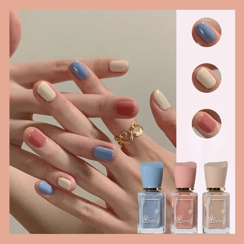 6 color options Gel nail polish | Quick drying