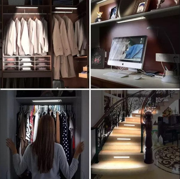 Éclairage LED pour armoire avec détecteur de mouvement