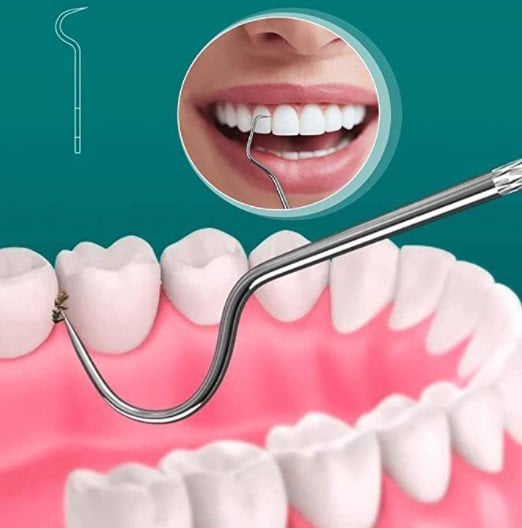 Ensemble de cure-dents en acier inoxydable | Hygiénique & Durable