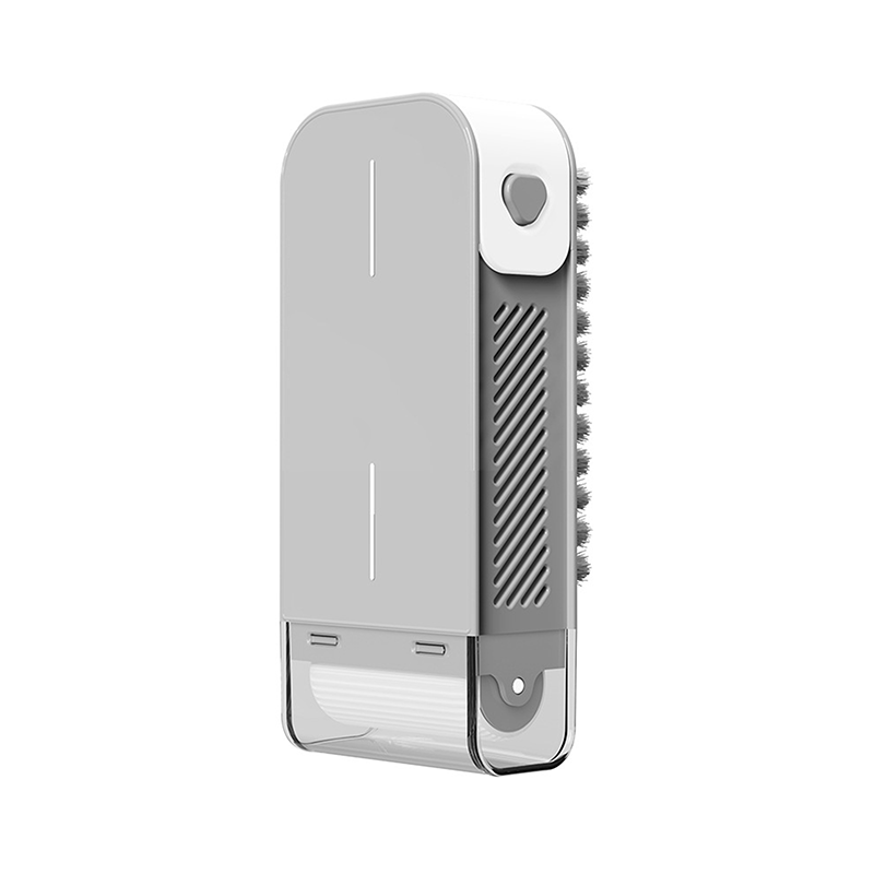 Multifunctional scrub, store, and soap dispenser
