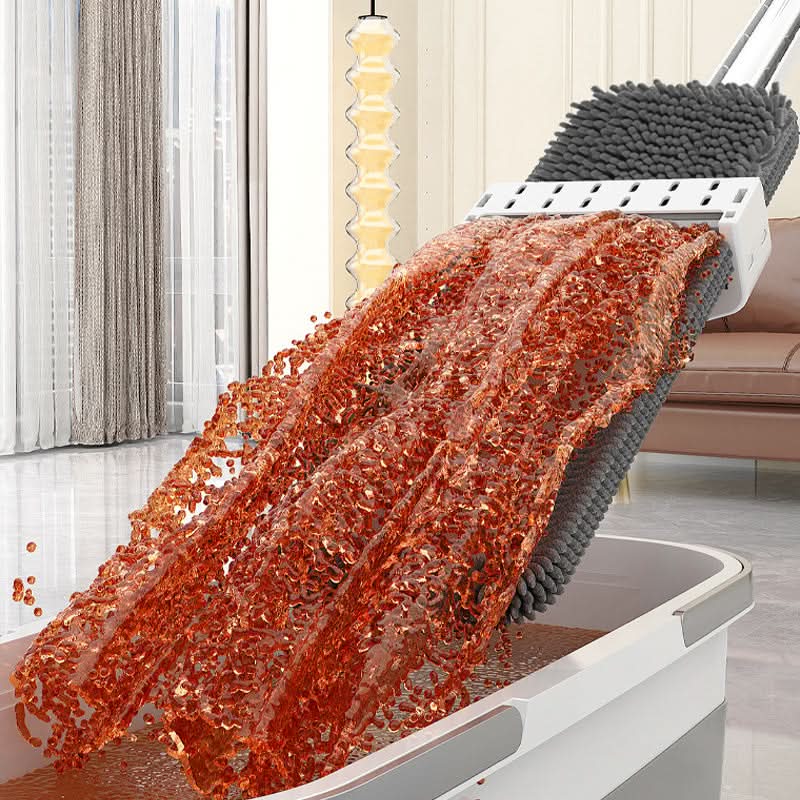 Vadrouille sans fil mains libres - essorage centrifuge sans arroser d'eau sale