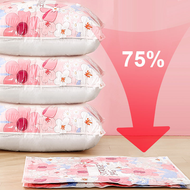 DE RÉDUCTION Sacs de Rangement Sous Vide - Économise 80% d'Espace, Imperméables et Réutilisables pour Voyage/Maison