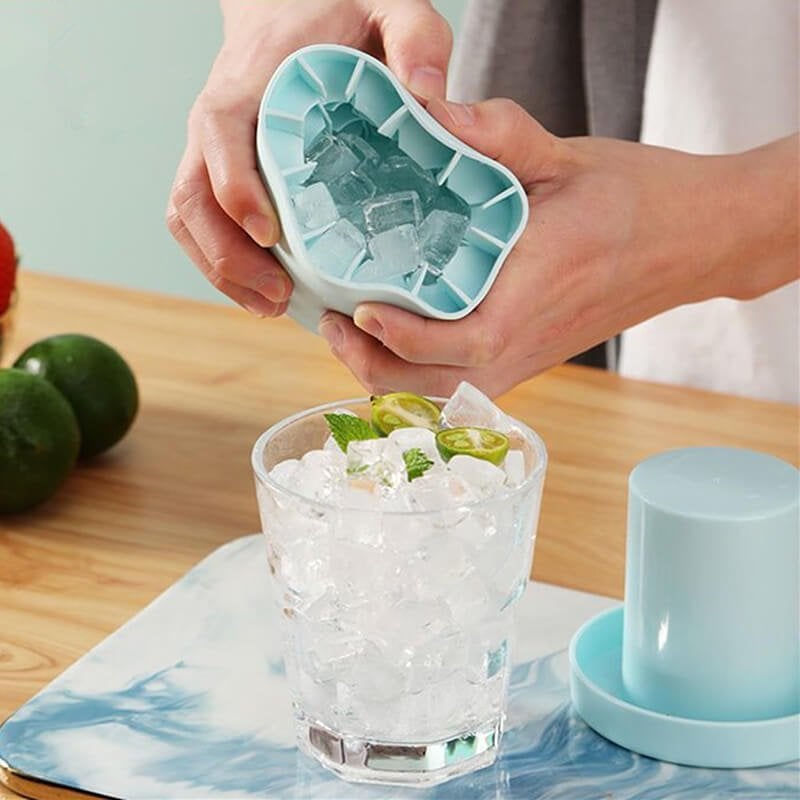 Silicone ice tray mold