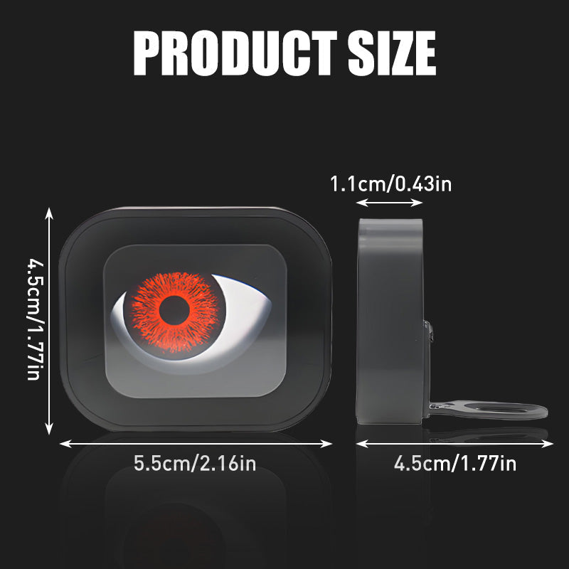 2 feux à LED Devil Eyes pour rétroviseur de moto