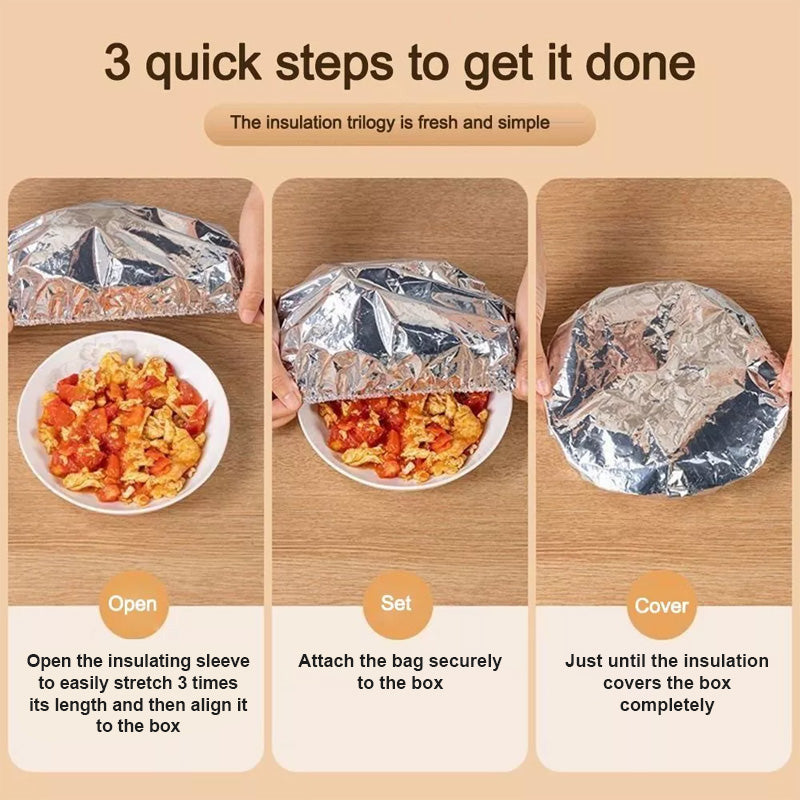 Aluminum Foil Insulating Lid