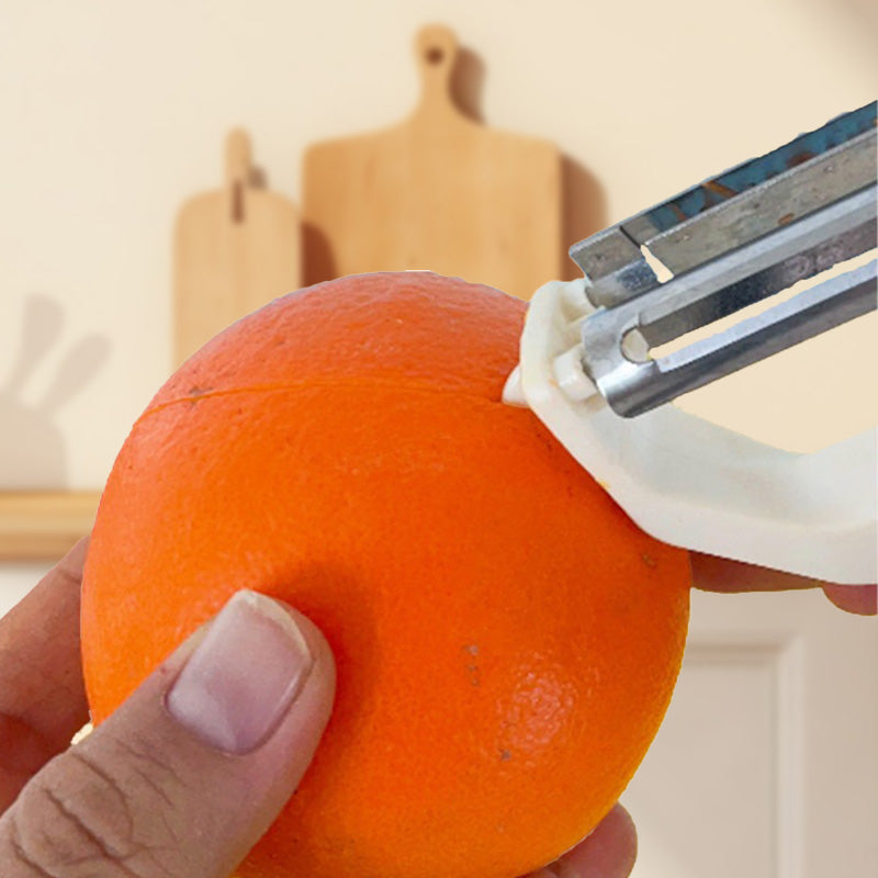 Plucheur et râpe double tête 2 en 1