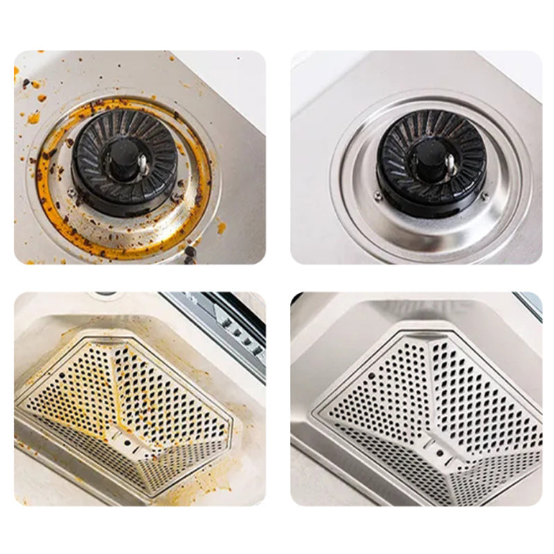 Powerful degreasing cleaner gentle formula and rapid decomposition
