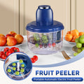 Éplucheur électrique automatique portable pour fruits et légumes