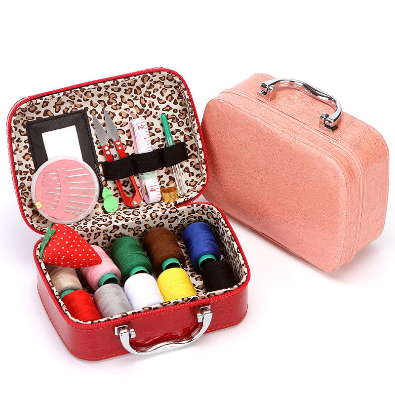 Kit de couture portable avec boîte de rangement