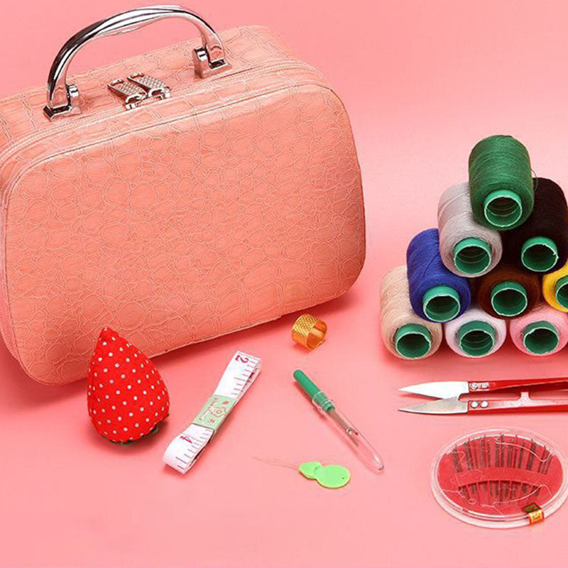 Kit de couture portable avec boîte de rangement