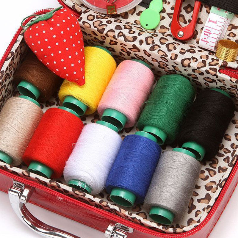 Kit de couture portable avec boîte de rangement
