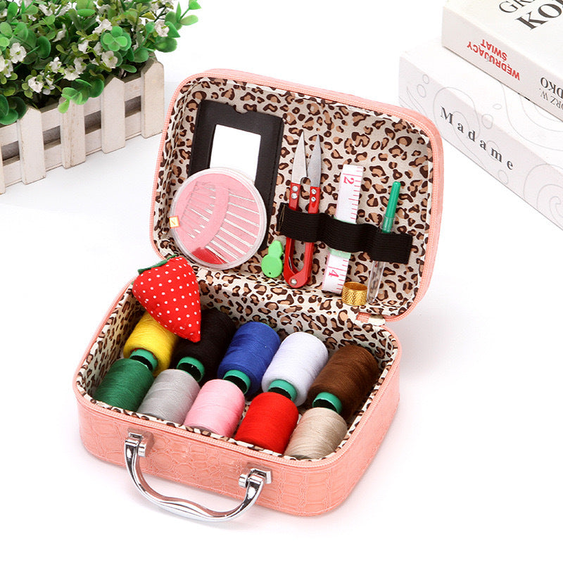 Kit de couture portable avec boîte de rangement