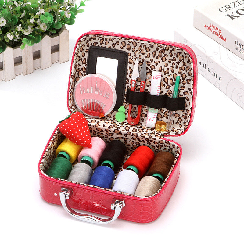 Kit de couture portable avec boîte de rangement