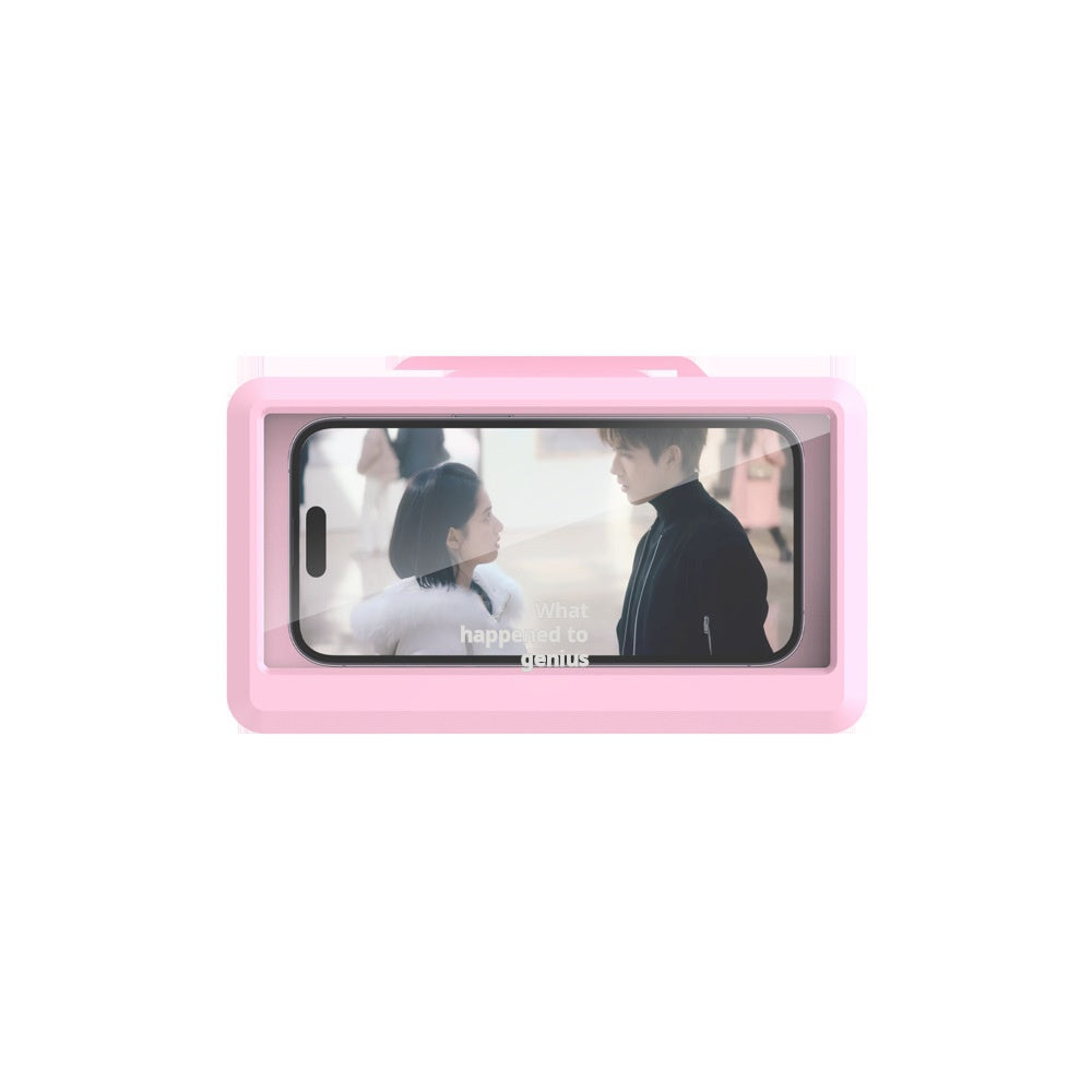 Boîte étanche pour téléphone en salle de bain (support mural sans perçage)
