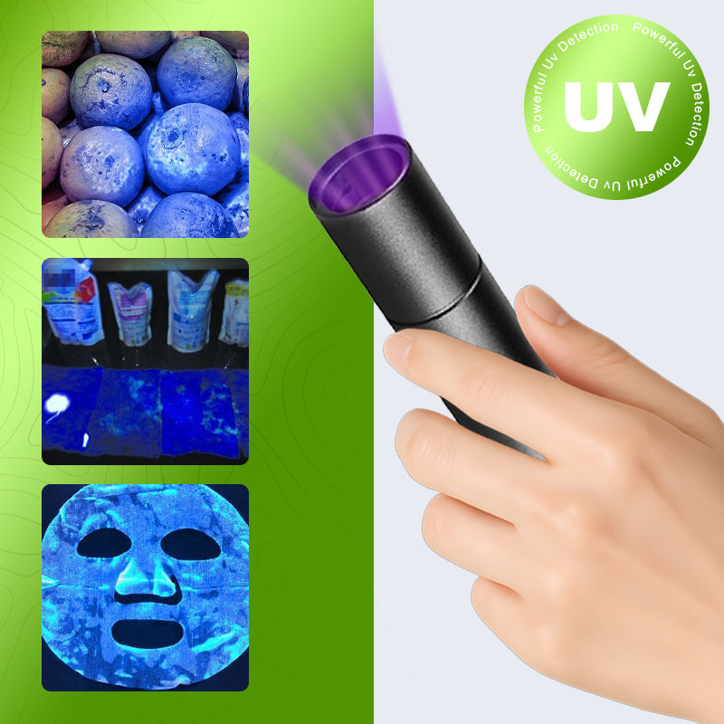 Lampe UV lumière noire pour inspection des légumes