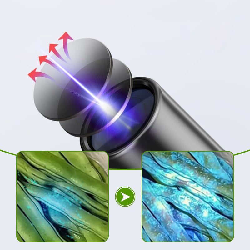 Lampe UV lumière noire pour inspection des légumes