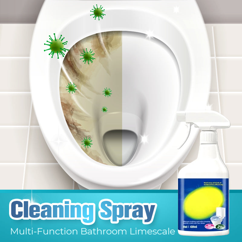 Spray nettoyant multi-fonctions anti-calcaire pour salle de bain