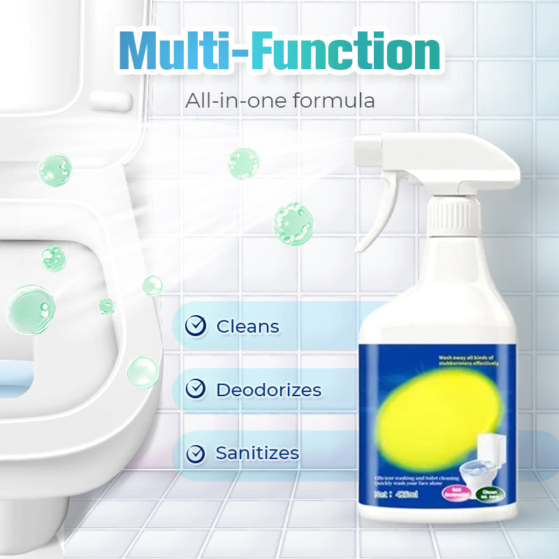 Spray nettoyant multi-fonctions anti-calcaire pour salle de bain