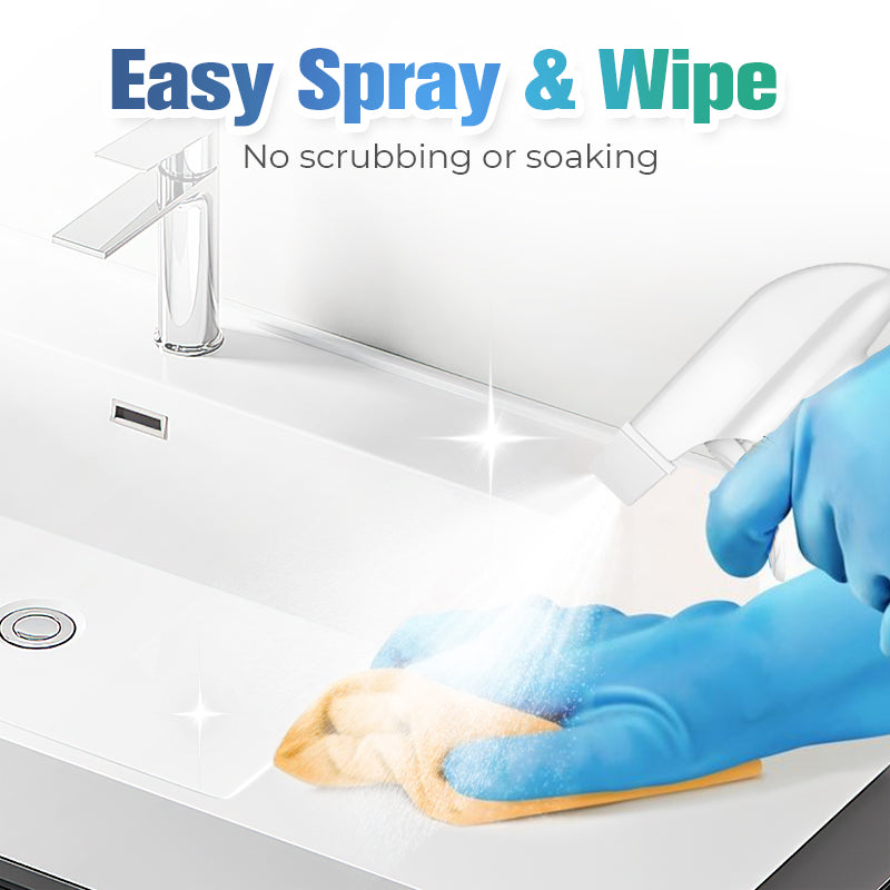 Spray nettoyant multi-fonctions anti-calcaire pour salle de bain