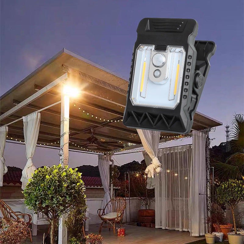 Offres Spéciales pour Noël : Lampe Solaire Clip Extérieure avec Détecteur de Mouvement