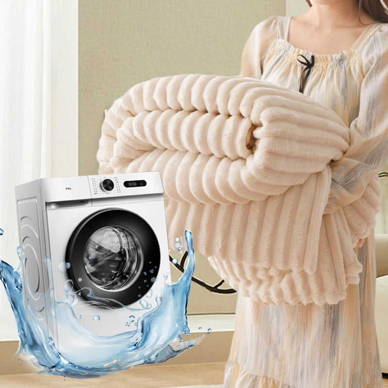 50 % de réduction sur la collection d'automne : couverture épaisse en peluche à motif lapin et housse en velours de lait. Blottissez-vous dans un confort ultime.