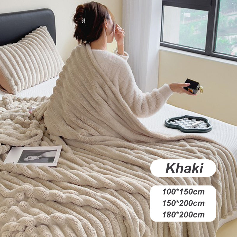 50 % de réduction sur la collection d'automne : couverture épaisse en peluche à motif lapin et housse en velours de lait. Blottissez-vous dans un confort ultime.