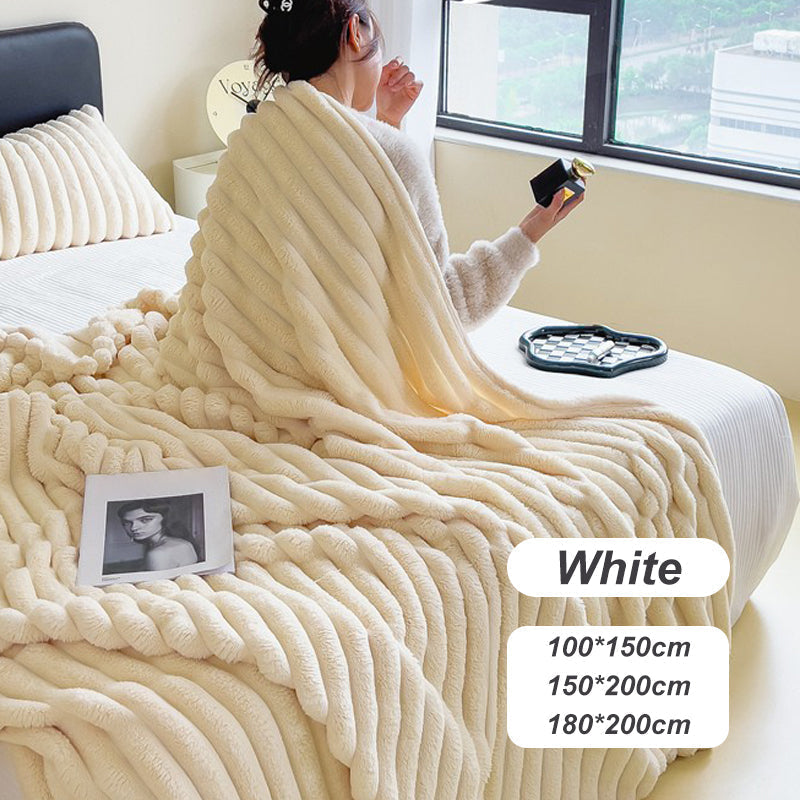 50 % de réduction sur la collection d'automne : couverture épaisse en peluche à motif lapin et housse en velours de lait. Blottissez-vous dans un confort ultime.