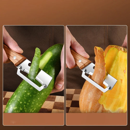 ACHETEZ-EN 2, OBTENEZ-EN 1 GRATUITEMENT éplucheur multifonctionnel pour la cuisine Acier inoxydable, manche ergonomique et idéal pour les fruits et légumes