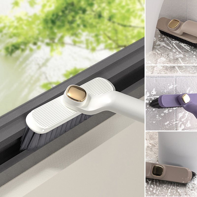 Brosse de nettoyage rotative multifonction 3 en 1 pour interstices