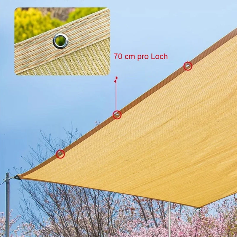 Déstockage et vente flash : Filet de protection multifonction durable en maille ombragée
