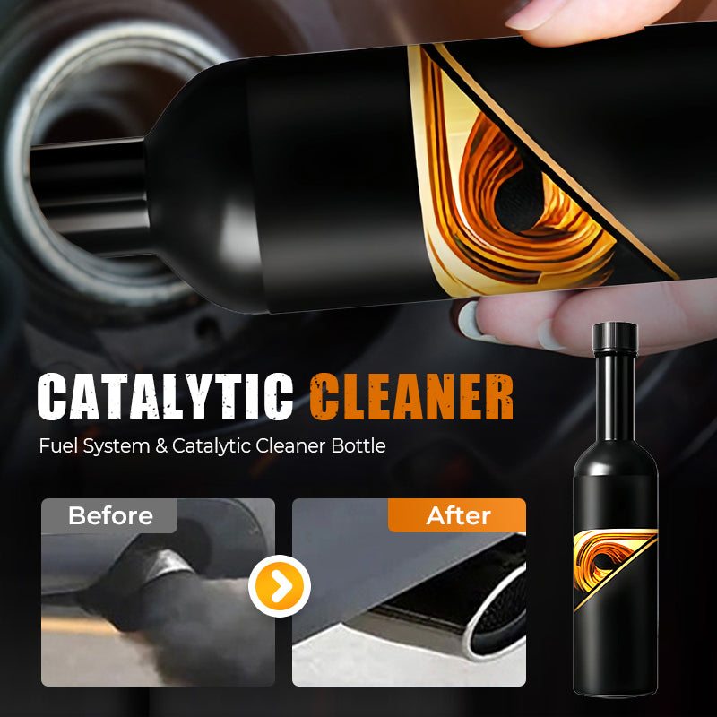 Bottle of Fuel System & Catalytic Converter Cleaner