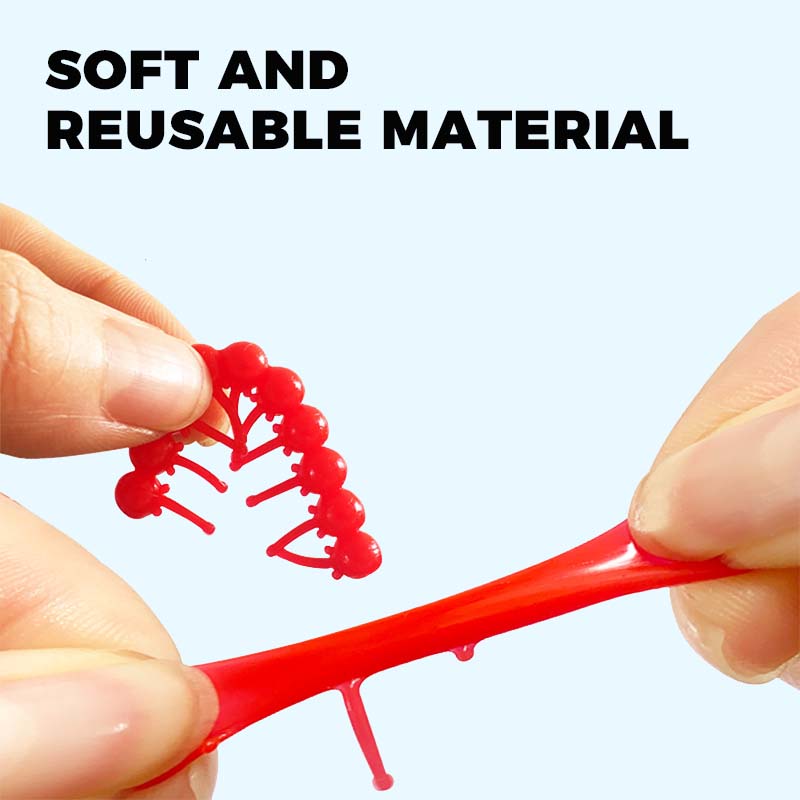 Floating worm-shaped soft bait for fishing