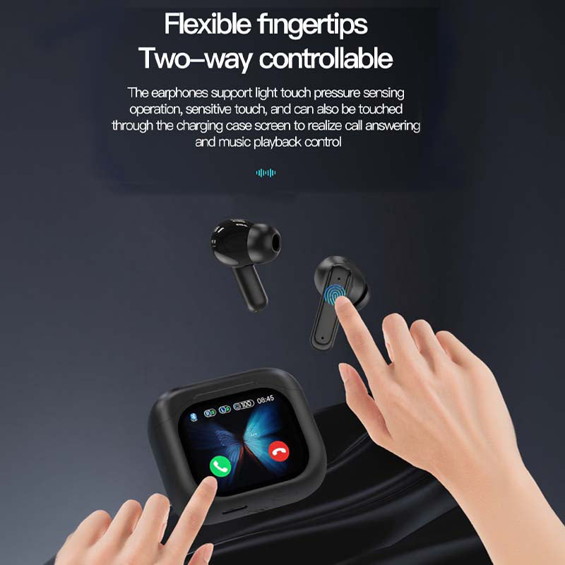 2025 Casque Bluetooth de haute qualité le plus vendu avec commande tactile claire